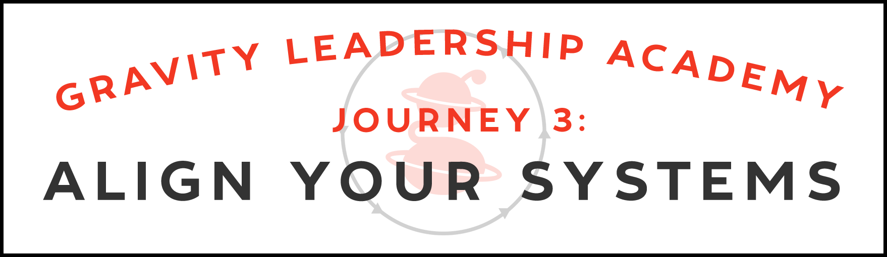 Gravity Leadership Academy: Align Your Systems